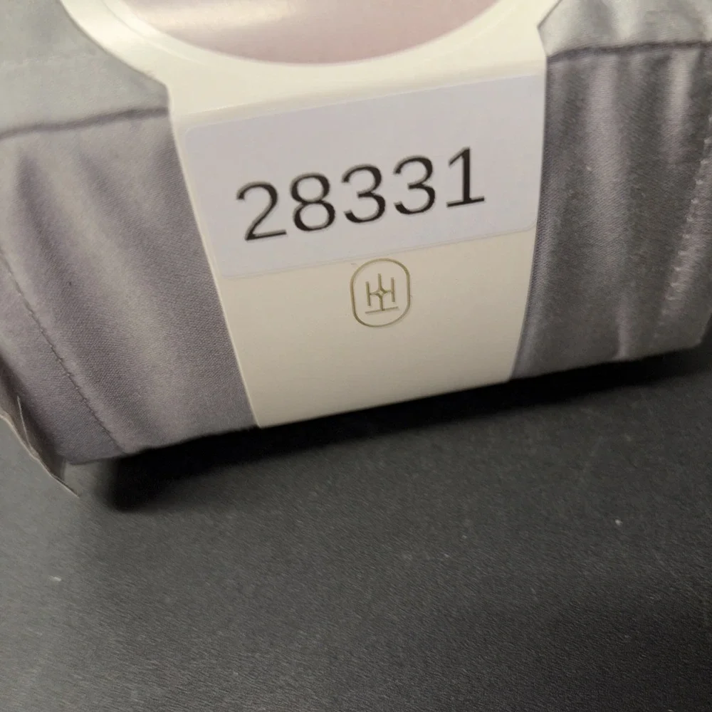 Full 400 Thread Count Performance Flat Sheet Gray - Threshold: Cotton 28331